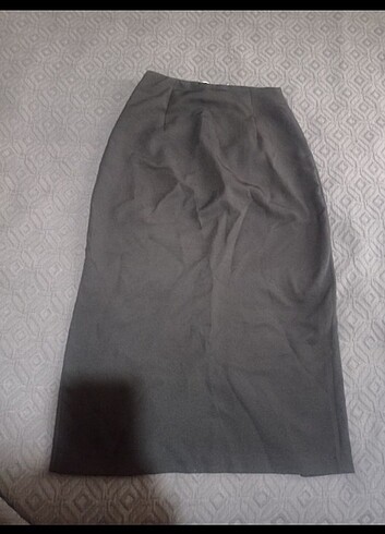 s Beden siyah Renk My bukle S beden midi kalem etek.