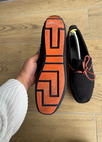 Lacivert Süet Erkek Loafer Ayakkabı inci marka 41 numara - Görsel 3