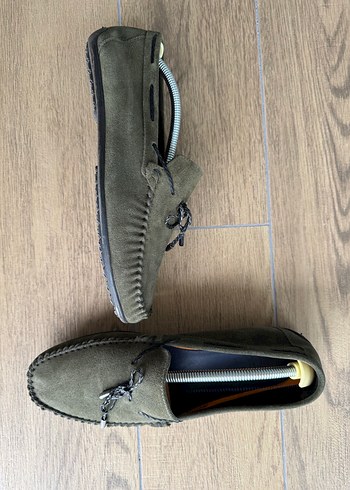 İnci marka haki Süet Erkek Loafer 41 numara - Görsel 5
