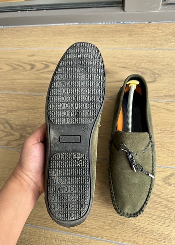 İnci marka haki Süet Erkek Loafer 41 numara - Görsel 6