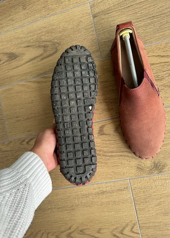 Bordo Süet Erkek Espadril inci marka 41 numara - Görsel 4