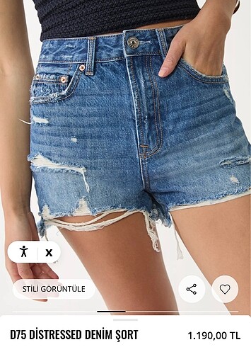 Stradivarius Mini şort