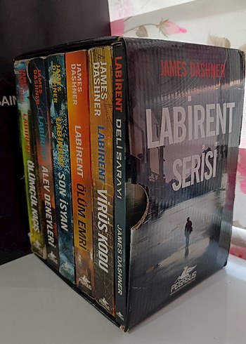 James Dashner Labirent Serisi kutulu 6 kitap