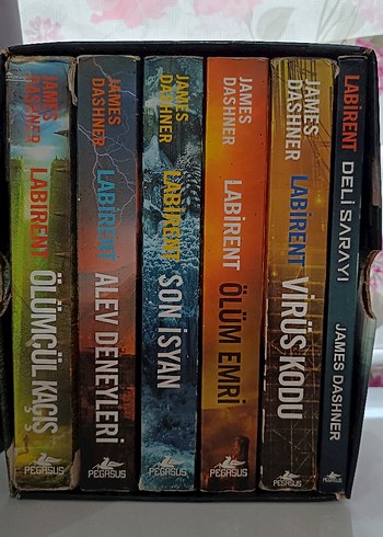 James Dashner Labirent Serisi kutulu 6 kitap