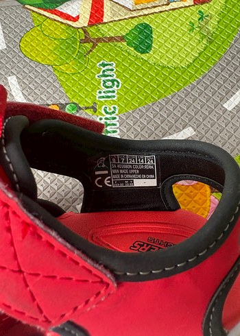 Erkek Çocuk Kırmızı Skechers Işıklı Sandalet - Görsel 5
