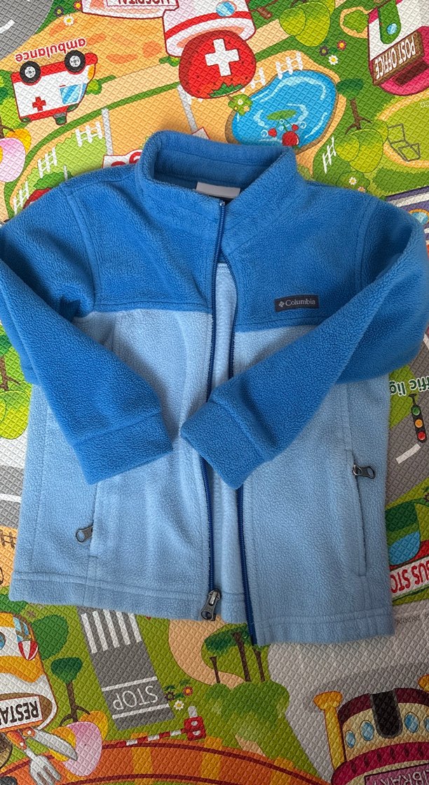 Erkek Çocuk Mavi Fermuarlı Colombia Ceket - Görsel 5