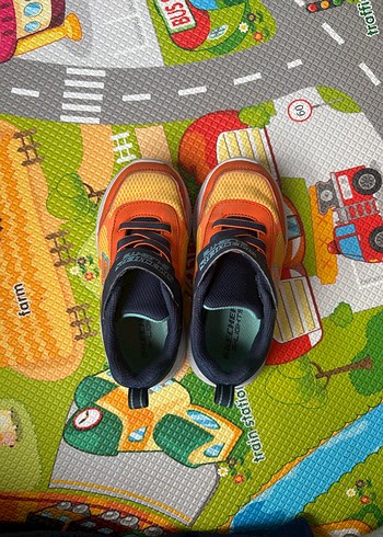 Çocuk Renkli Skechers Spor Ayakkabı - Görsel 3