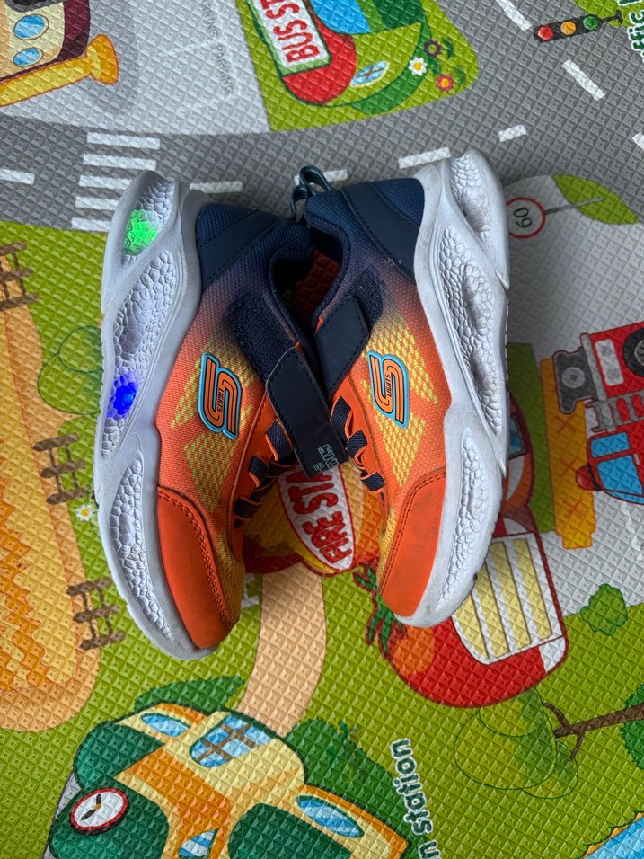 Çocuk Renkli Skechers Spor Ayakkabı - Görsel 2