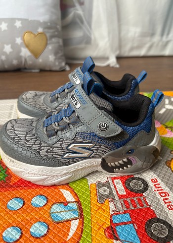 Gri Köpekbalıklı Erkek Çocuk Spor Ayakkabı - Görsel 4