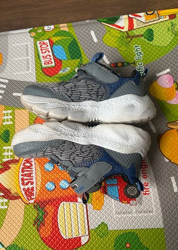 Gri Köpekbalıklı Erkek Çocuk Spor Ayakkabı - Görsel 5