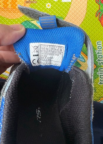 Gri Köpekbalıklı Erkek Çocuk Spor Ayakkabı - Görsel 8