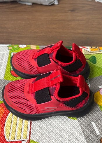 Kırmızı Erkek Çocuk Skechers Spor Ayakkabı - Görsel 3