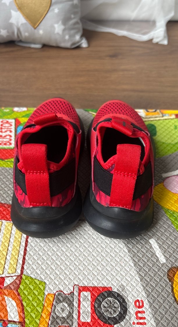 Kırmızı Erkek Çocuk Skechers Spor Ayakkabı - Görsel 4