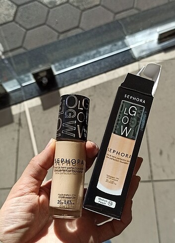 Sephora medıum peach fondöten 