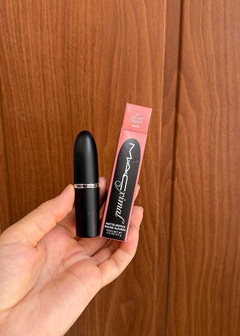 MAC MAC Velvet Teddy Mat Ruj - Pastel Pembe