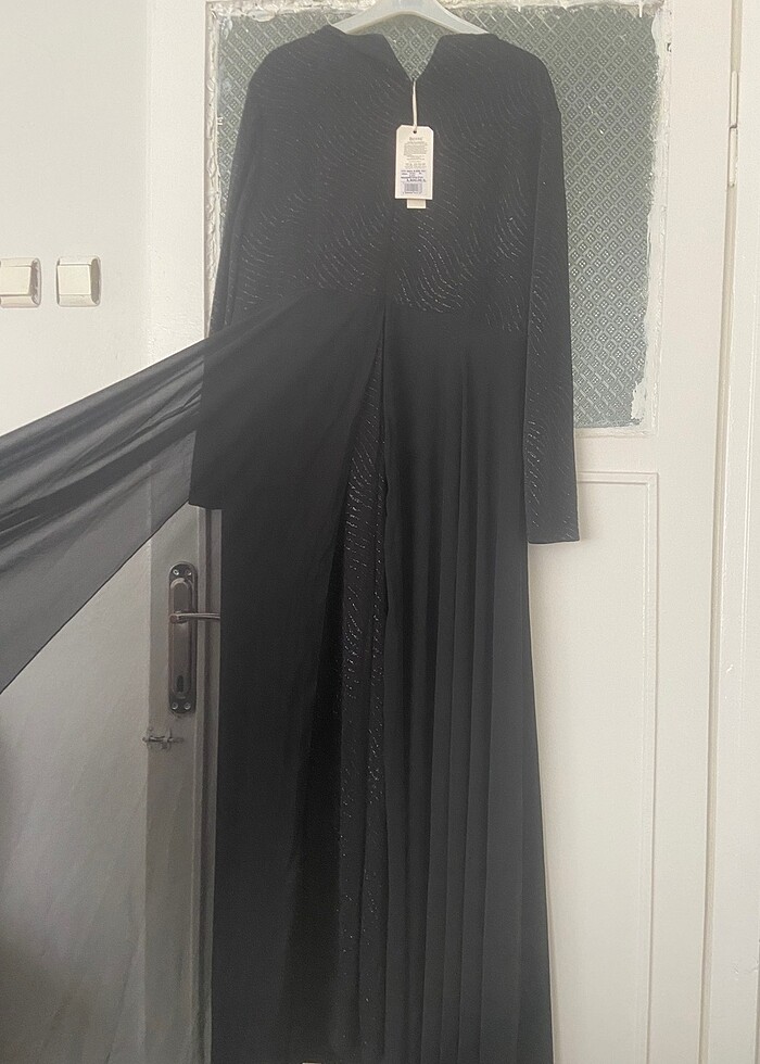 Tesettür abiye elbise - Görsel 3