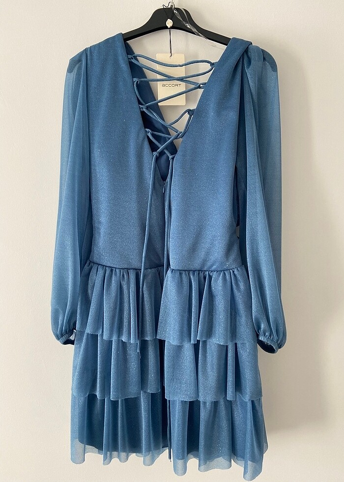 Accort Fırfırlı Abiye - Görsel 2