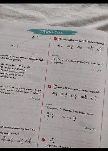 Beden Renk 11. Sınıf Trigonometri Matematik Kitabı