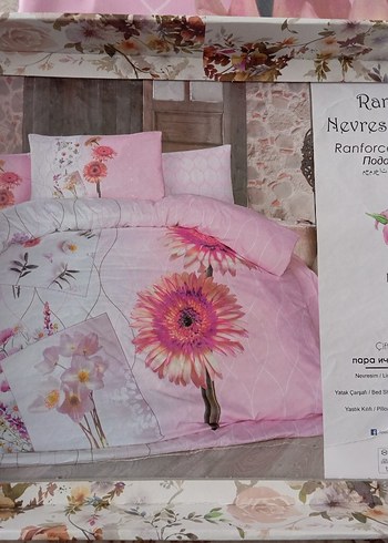 Cemil İpekçi İpekçe Home Pembe Çift Kişilik Nevresim Takımı