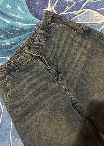 xl Beden mavi Renk Düşük bel mavi kot pantolon