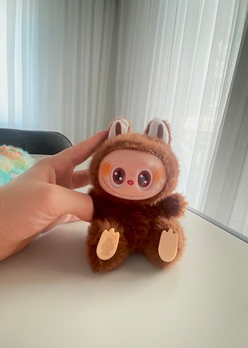 Labubu Pastel Kahverengi Peluş Oyuncak