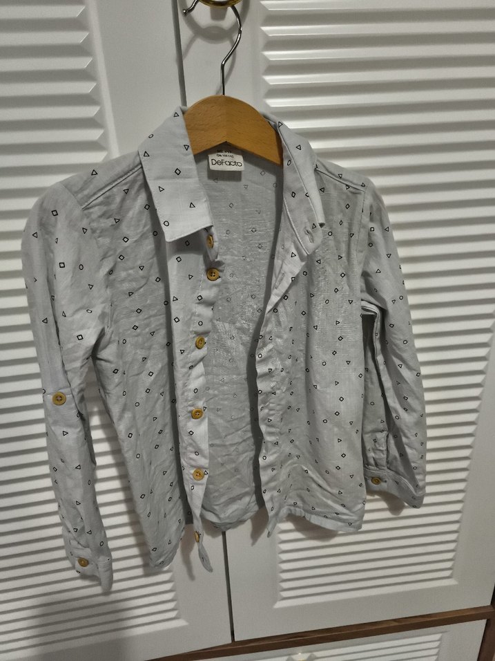 2 adet erkek çocuk gömlek - Görsel 3