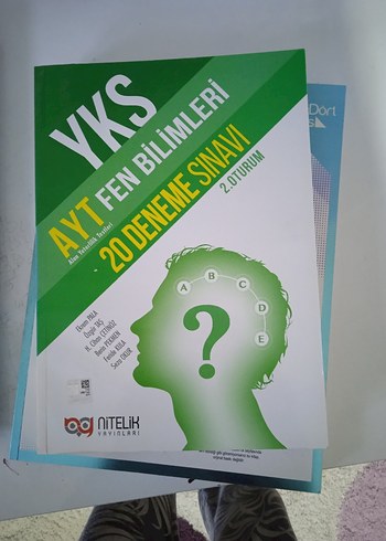 YKS AYT Fen Bilimleri 20 Deneme Sınavı Kitabı