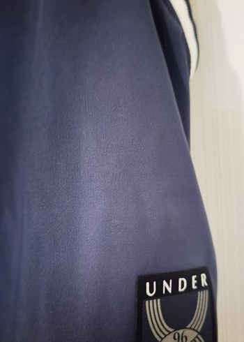 Kadın Lacivert Kolsuz Spor tişört - Görsel 7