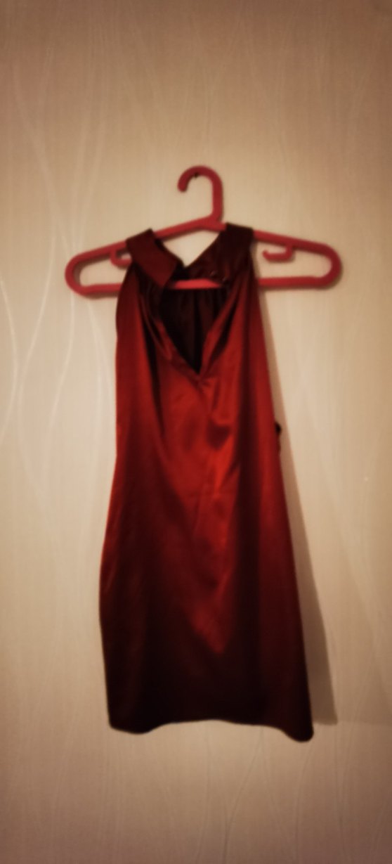 Network Kırmızı Parlak Bluz - Görsel 4