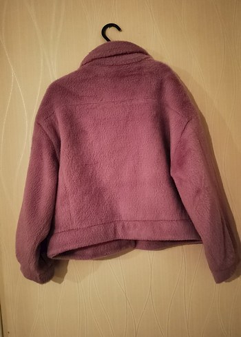 Beymen Club Lila Kürk Dokulu Kısa Ceket - Görsel 4