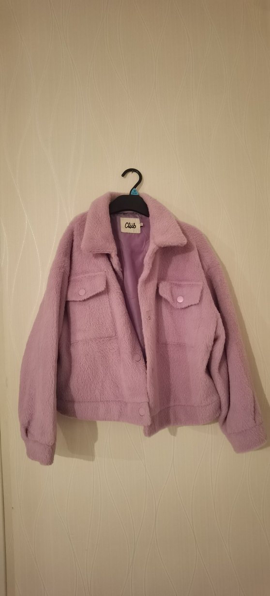 Beymen Club Lila Kürk Dokulu Kısa Ceket - Görsel 2