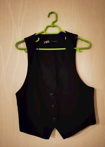 Zara Siyah Yelek - Görsel 2