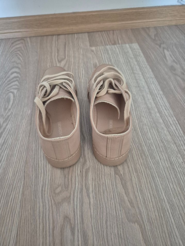 Bej Kadın  Spor Ayakkabı - Görsel 5