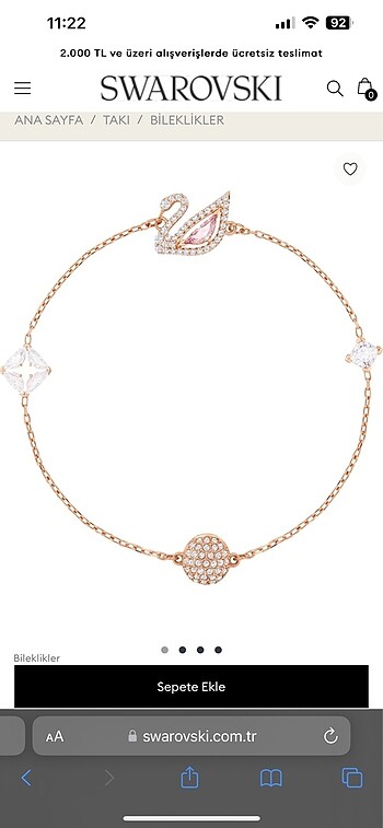 swarovski Swarovski bileklik