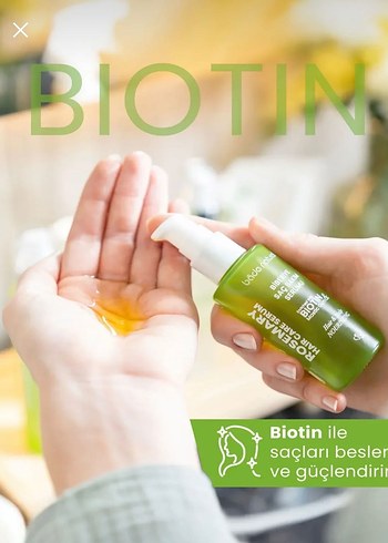 Biberiye Saç Bakım Serumu - Biotin & Camambala - Görsel 3