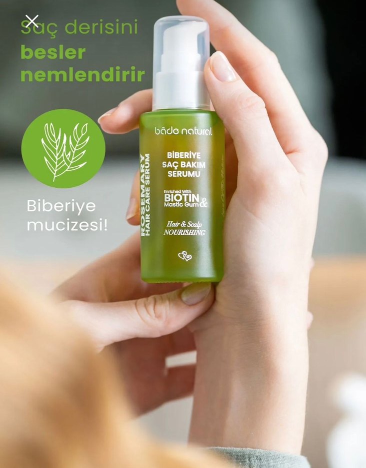 Biberiye Saç Bakım Serumu - Biotin & Camambala - Görsel 2