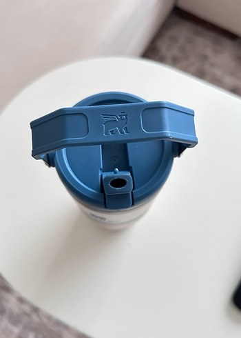 Stanley Renkli Çizgili Beyaz Termos - Görsel 4