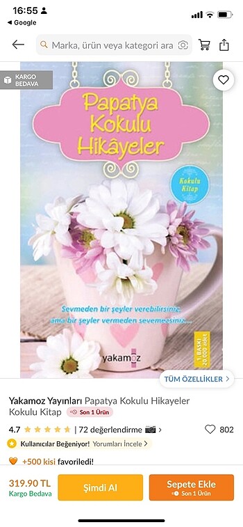 Beden Papatya Kokulu Hikayeler