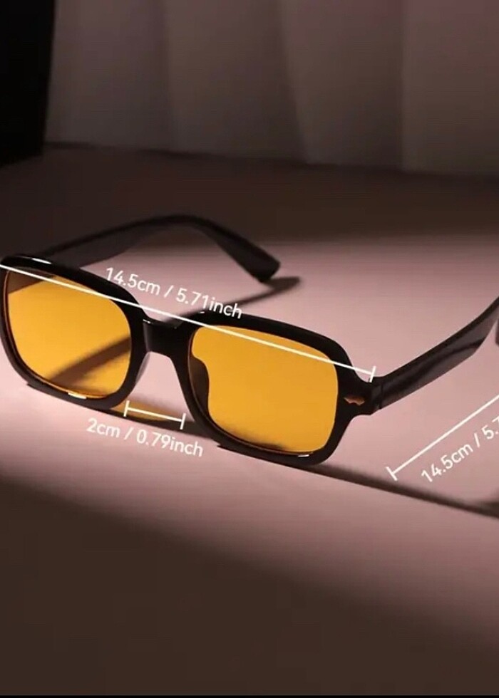 Kadın Retro Gözlük - Görsel 3