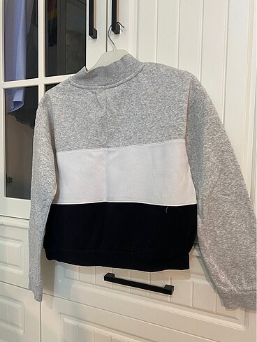 12-13 Yaş Beden gri Renk H&M Sweat