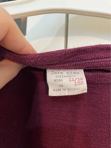 11-12 Yaş Beden Zara Tişört