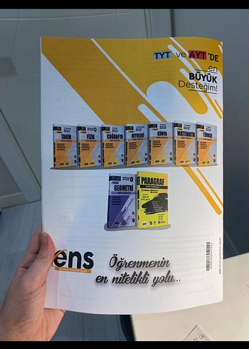ENS 2026 TYT Temel Yeterlilik Testi Türkiye Geneli Deneme - Görsel 2