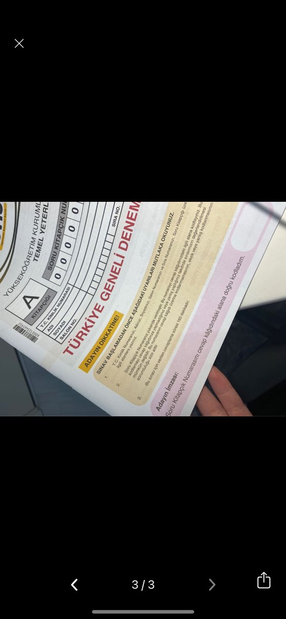 ENS 2026 TYT Temel Yeterlilik Testi Türkiye Geneli Deneme - Görsel 3