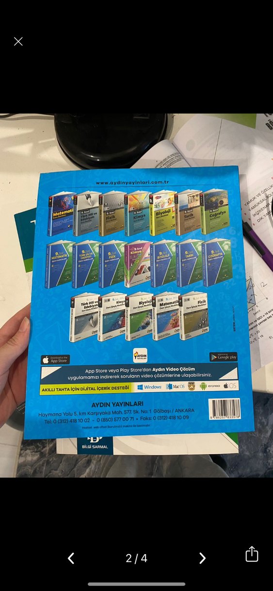 Aydın 9. Sınıf Matematik soru bankası - Görsel 2