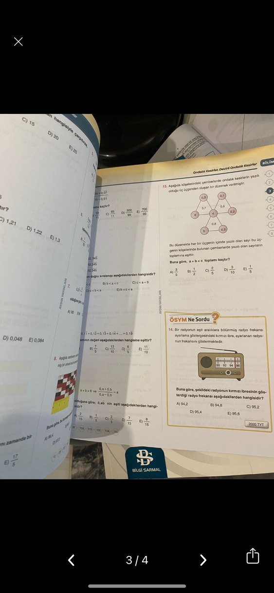 Aydın 9. Sınıf Matematik soru bankası - Görsel 3
