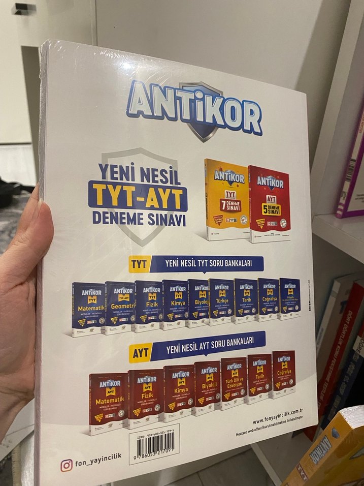 Antikor AYT 5 Deneme Sınavı Kitabı - Görsel 2