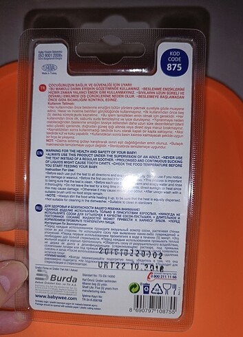 Wee baby silikon damaklı biberon emziği  - Görsel 2