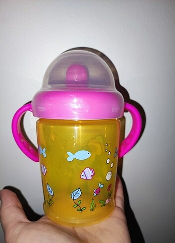 Bebedor Sert Uçlu Alıştırma Bardağı 270 ml 6+ Ay SARI DENİZKIZI
 - Görsel 2