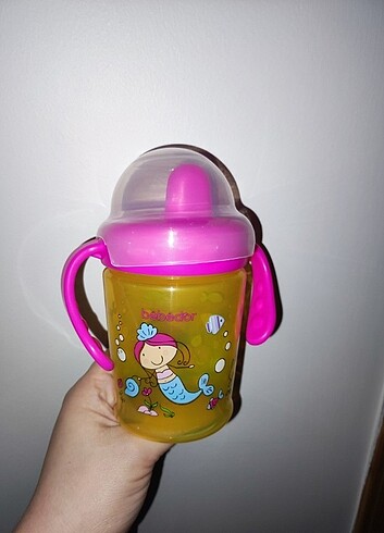Bebedor Sert Uçlu Alıştırma Bardağı 270 ml 6+ Ay SARI DENİZKIZI
 - Görsel 4