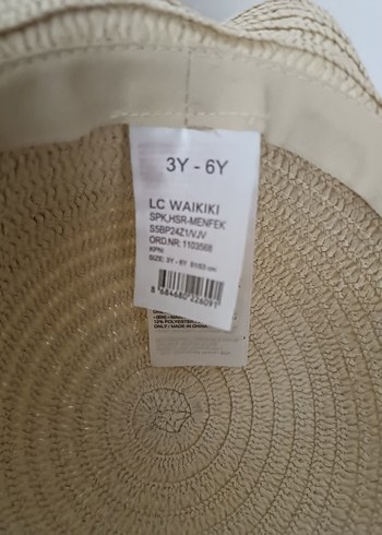 Bej Örgü kız çocuk Şapka Çiçek Detaylı - Görsel 5